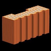 HELUZ FAMILY 38-K-1/2 2in1 broušená